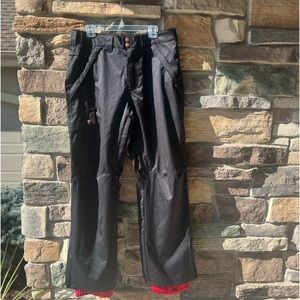 Aperture Black Snowboarding 10,000mm Waterproofing Ski Pants Men’s Size M